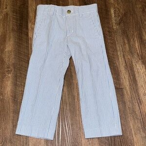Janie & Jack seersucker pants 2t NWT